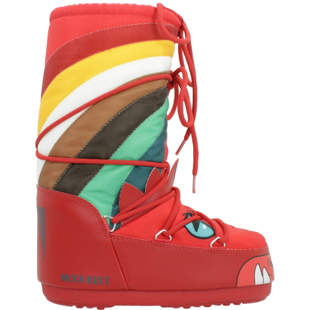 MOON BOOT MB ICON DINO en color ROJO (4)