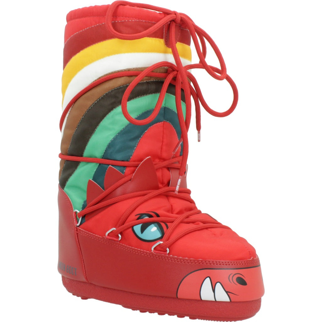 MOON BOOT MB ICON DINO en color ROJO (5)