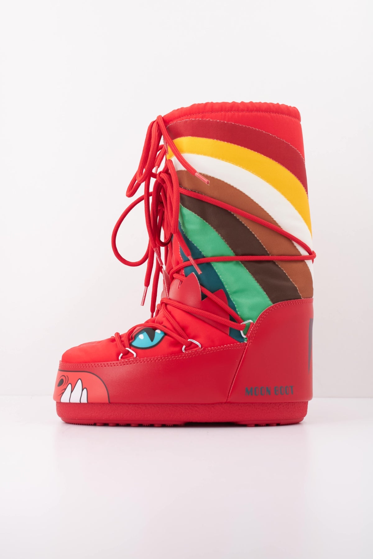 MOON BOOT ICON DINO en color ROJO (1)