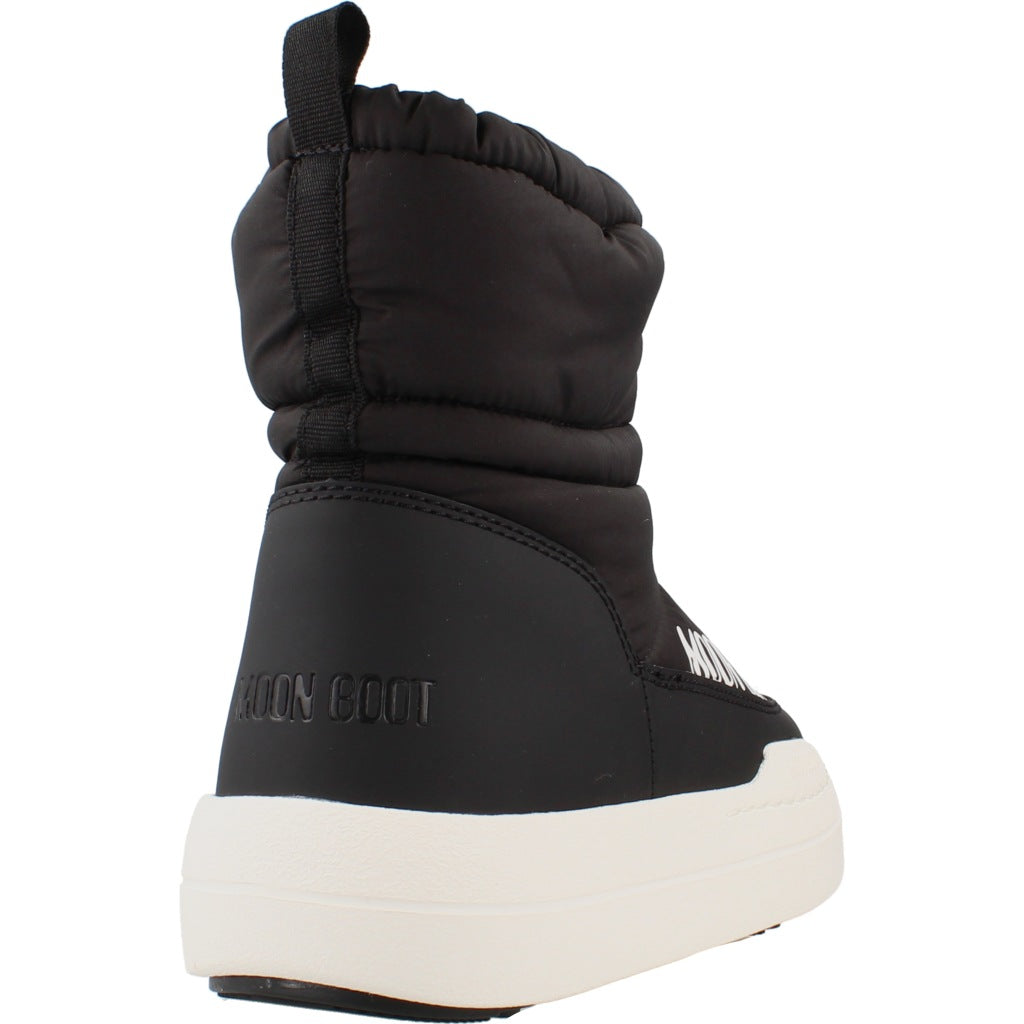 MOON BOOT MB JR PARK TUBE MID WP en color NEGRO (3)