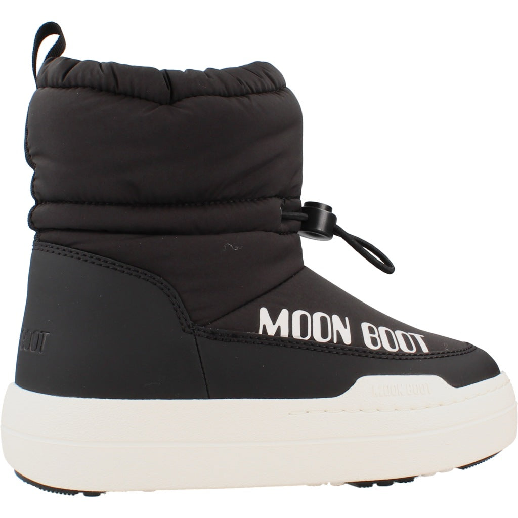 MOON BOOT MB JR PARK TUBE MID WP en color NEGRO (4)