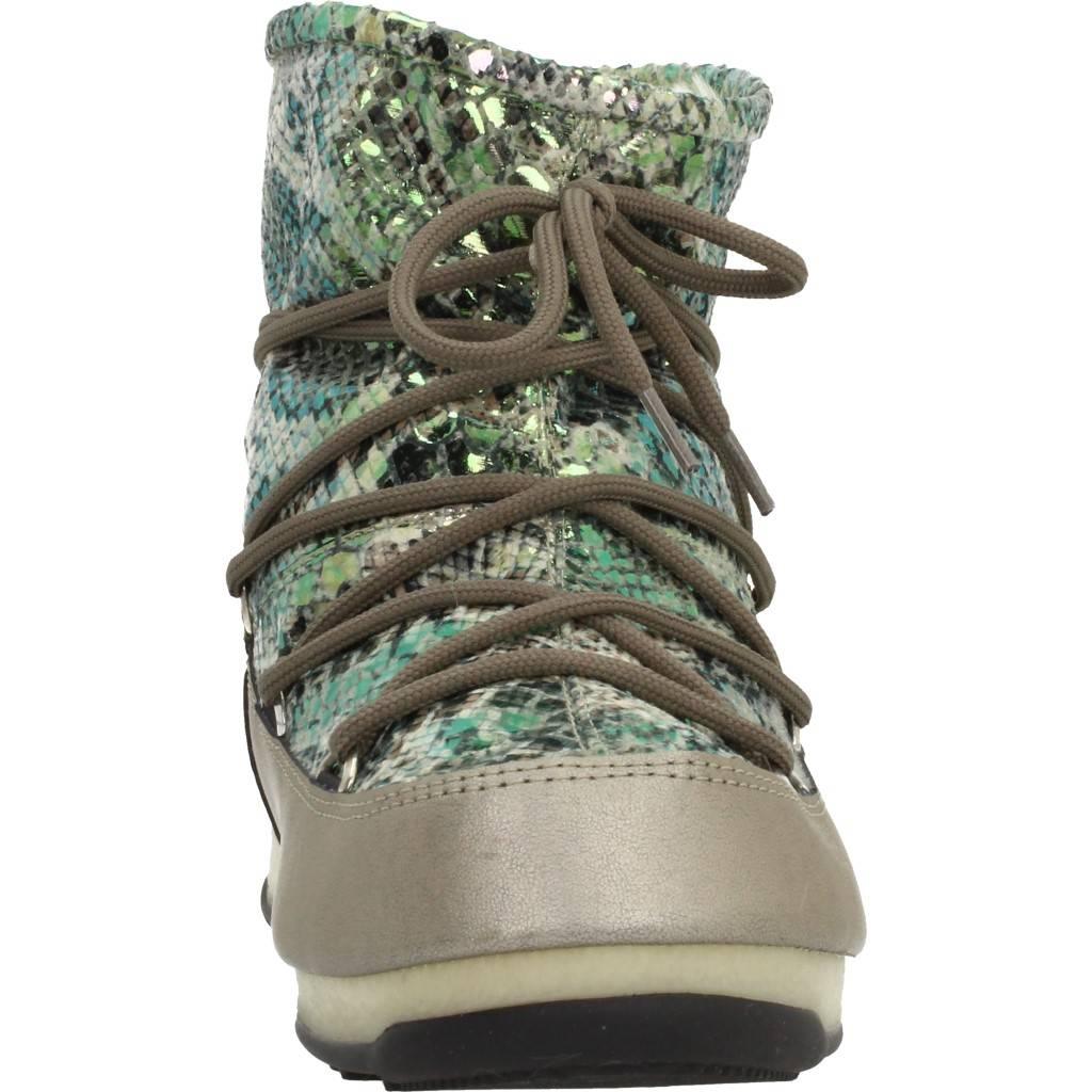 MOON BOOT W.E. LOW SNAKE en color ORO (6)