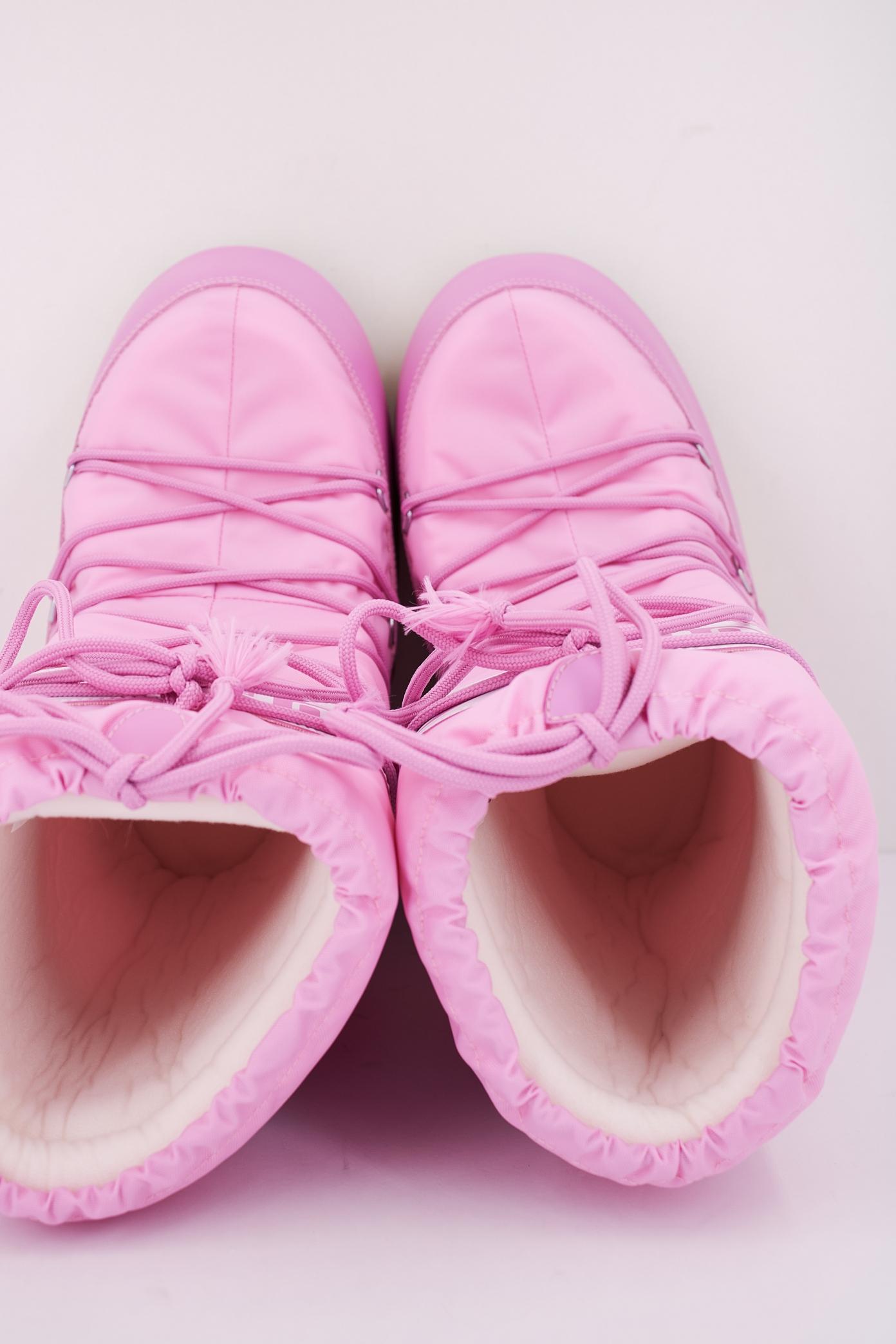 MOON BOOT ICON NYLON en color ROSA (3)