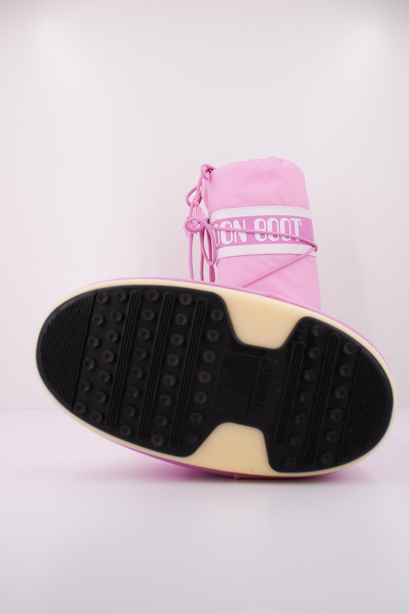 MOON BOOT ICON NYLON en color ROSA (5)