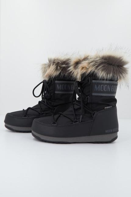 MOON BOOT MONACO LOW WP en color NEGRO (1)