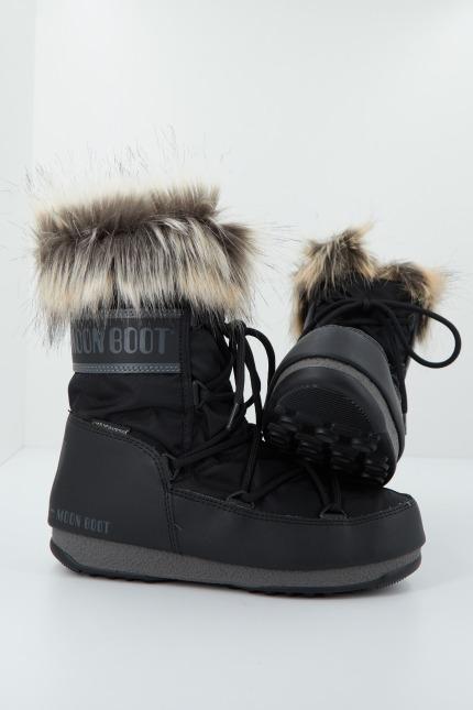 MOON BOOT MONACO LOW WP en color NEGRO (3)