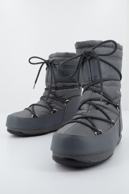 MOON BOOT MID NYLON WP en color PLATA (2)