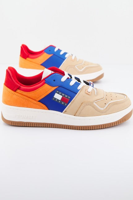 TOMMY JEANS NUBUK BASKET en color MULTICOLOR (2)