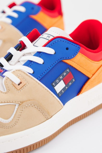 TOMMY JEANS NUBUK BASKET en color MULTICOLOR (4)
