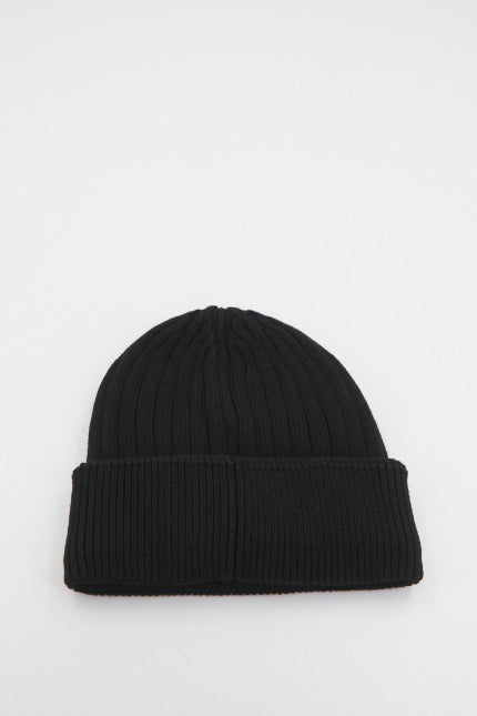 TOMMY JEANS TJW FLAG BEANIE en color NEGRO (3)