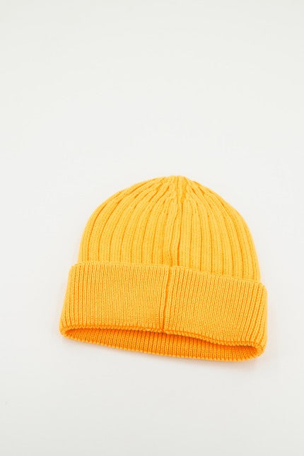 TOMMY JEANS TJW FLAG BEANIE en color AMARILLO (3)