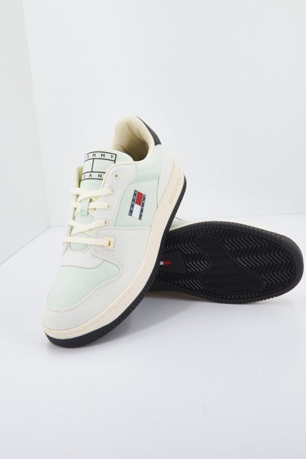 TOMMY JEANS BASKET CANVAS en color VERDE (4)