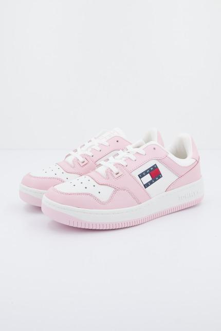 TOMMY JEANS RETRO BASKET WMN en color ROSA (1)