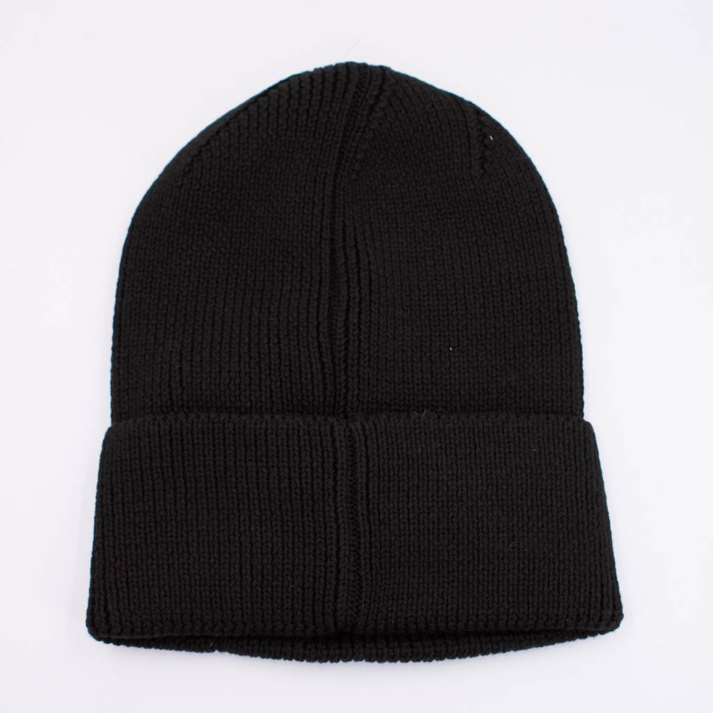 TOMMY JEANS TJW ELONGATED FLAG BEANI en color NEGRO (5)