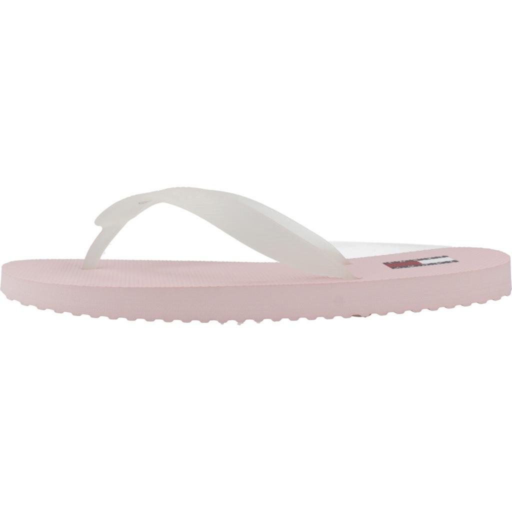 TOMMY JEANS LOGO FLIP FLOP en color ROSA (2)