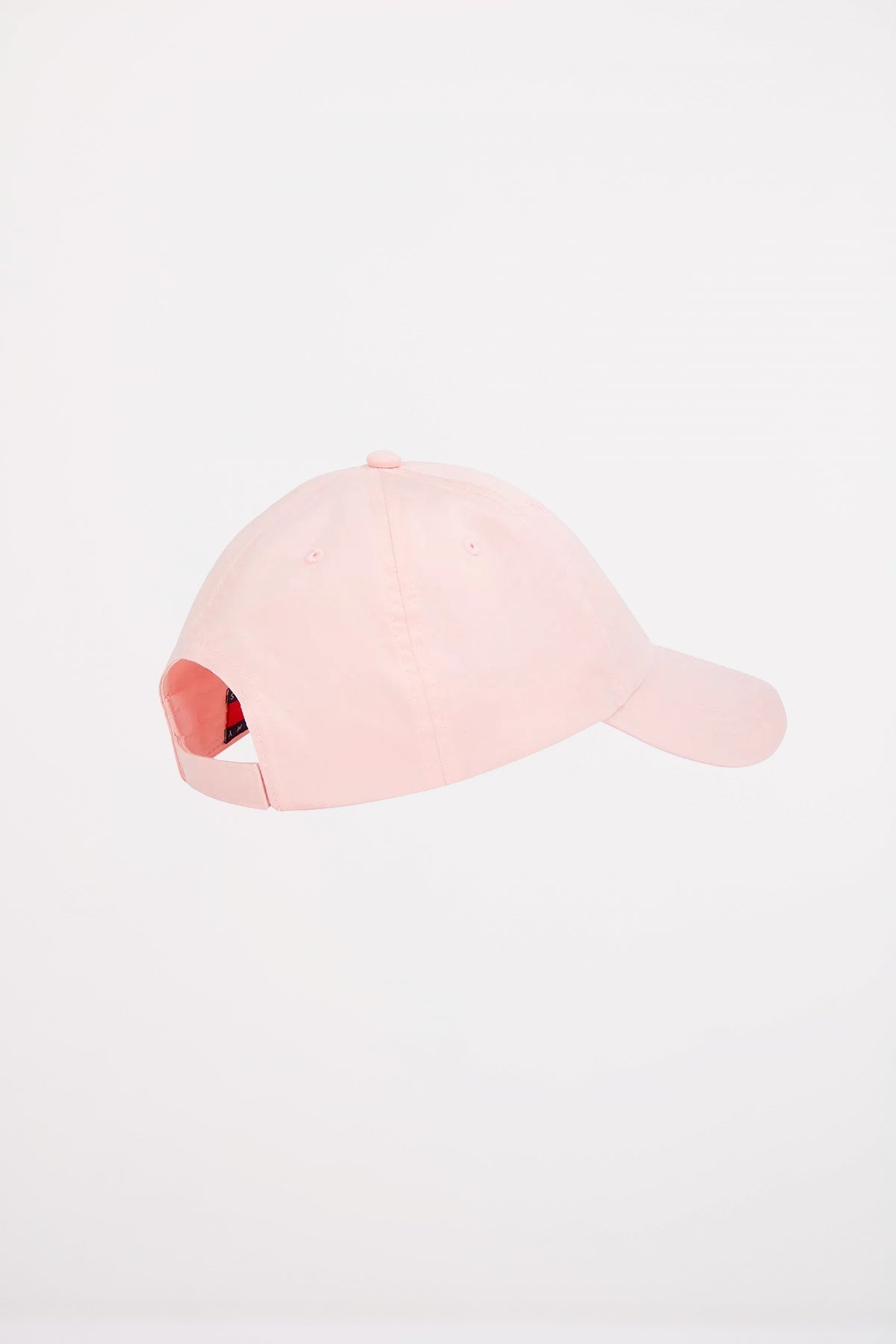 TOMMY JEANS LINEAR LOGO PANEL CAP en color ROSA (2)