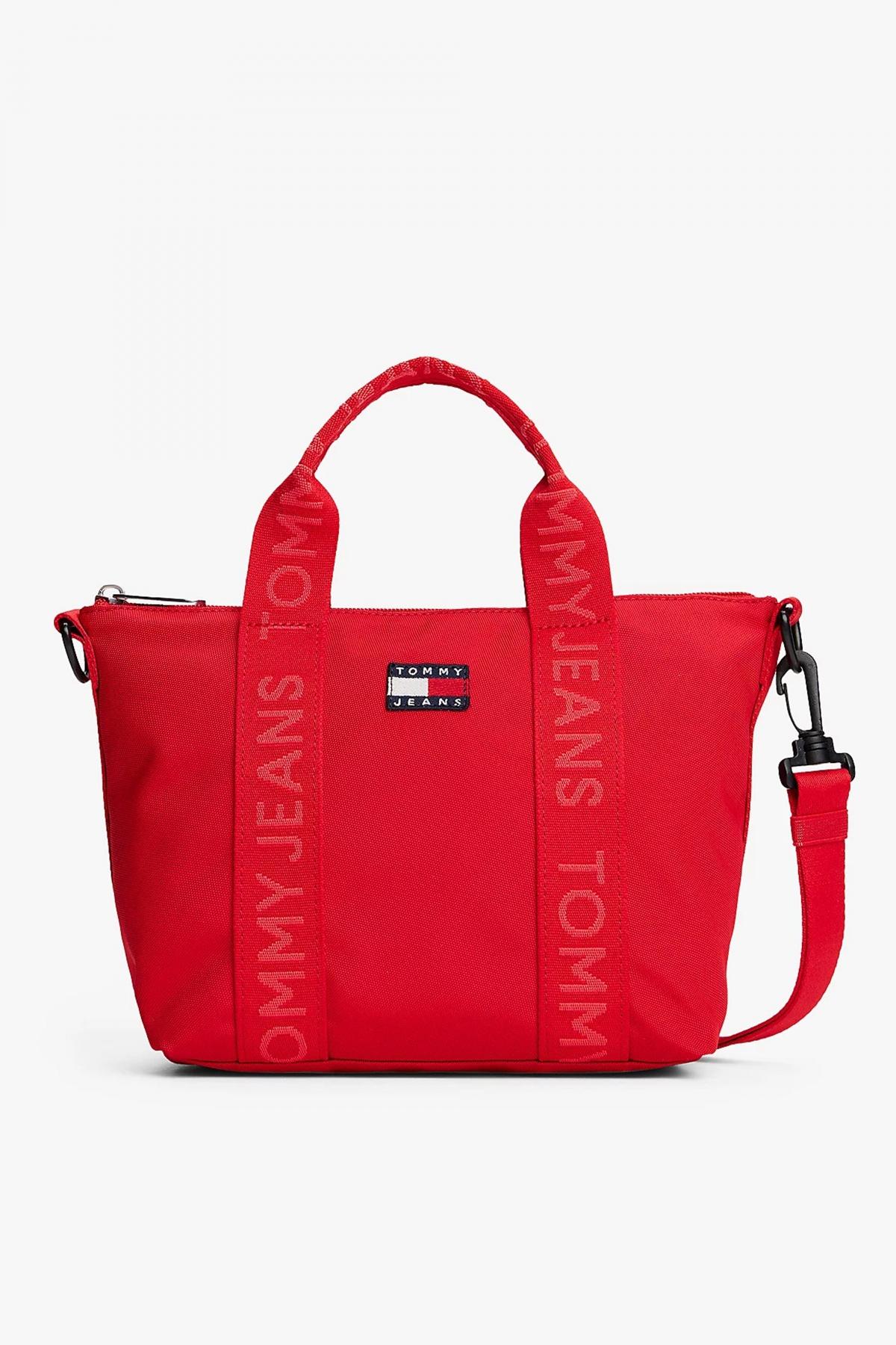 TOMMY JEANS DAILY MINI TOTE en color ROJO (1)