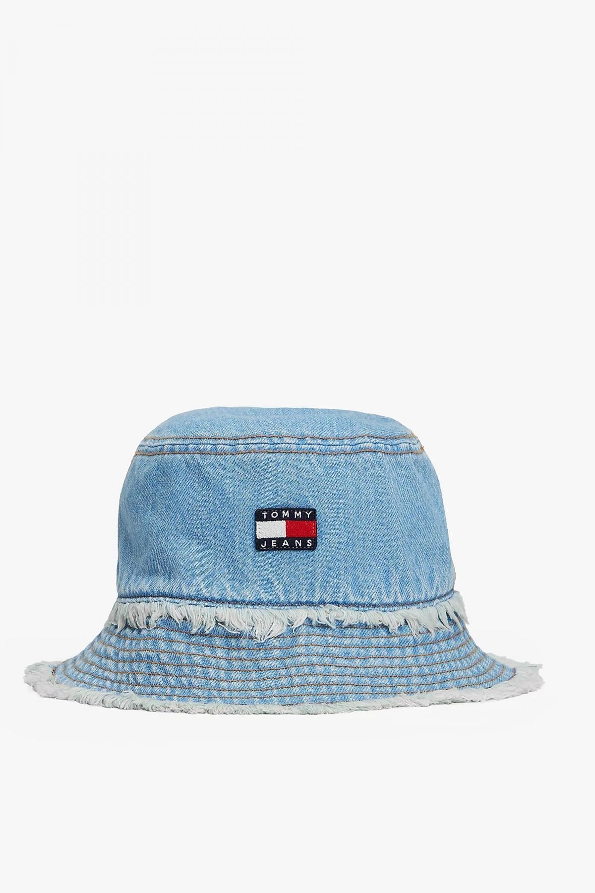 TOMMY JEANS HERITATGE DENIM BUCKET en color AZUL (1)