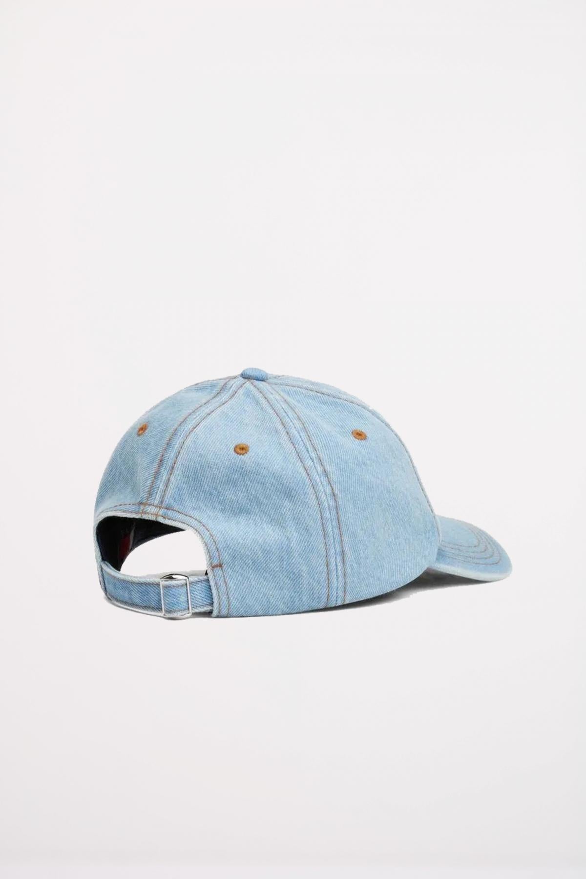 TOMMY JEANS HERITATGE DENIM CAP en color AZUL (2)