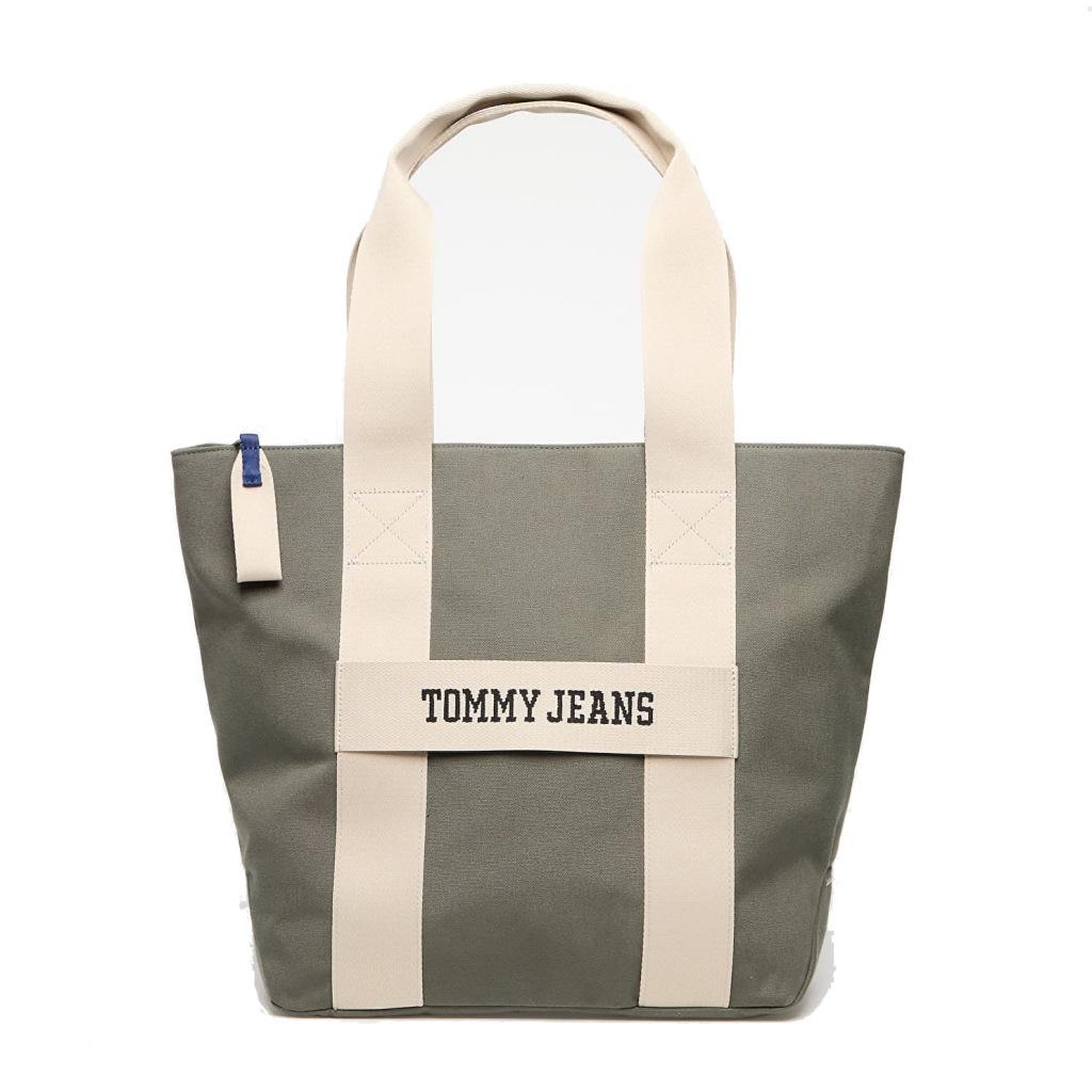 TOMMY JEANS RETRO COOL TOTE en color VERDE (5)