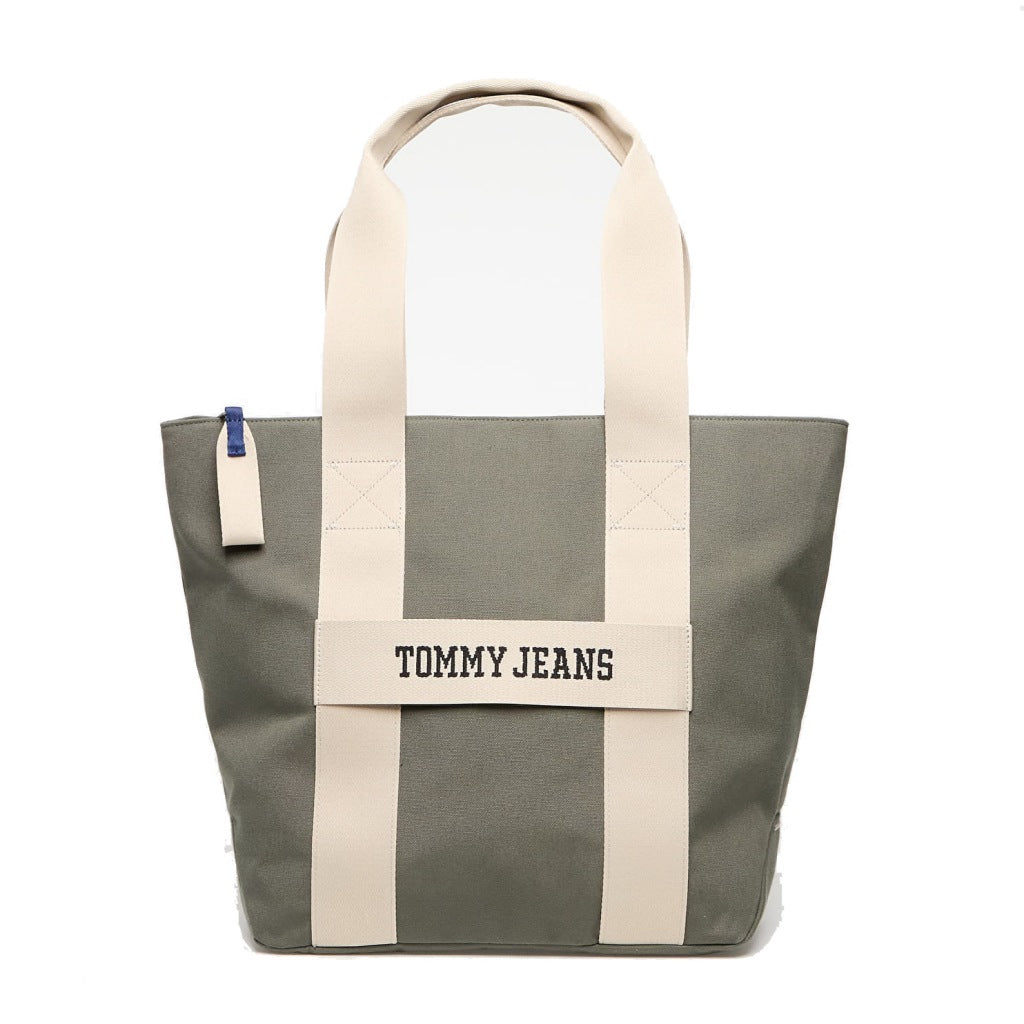 TOMMY JEANS RETRO COOL TOTE en color VERDE (5)