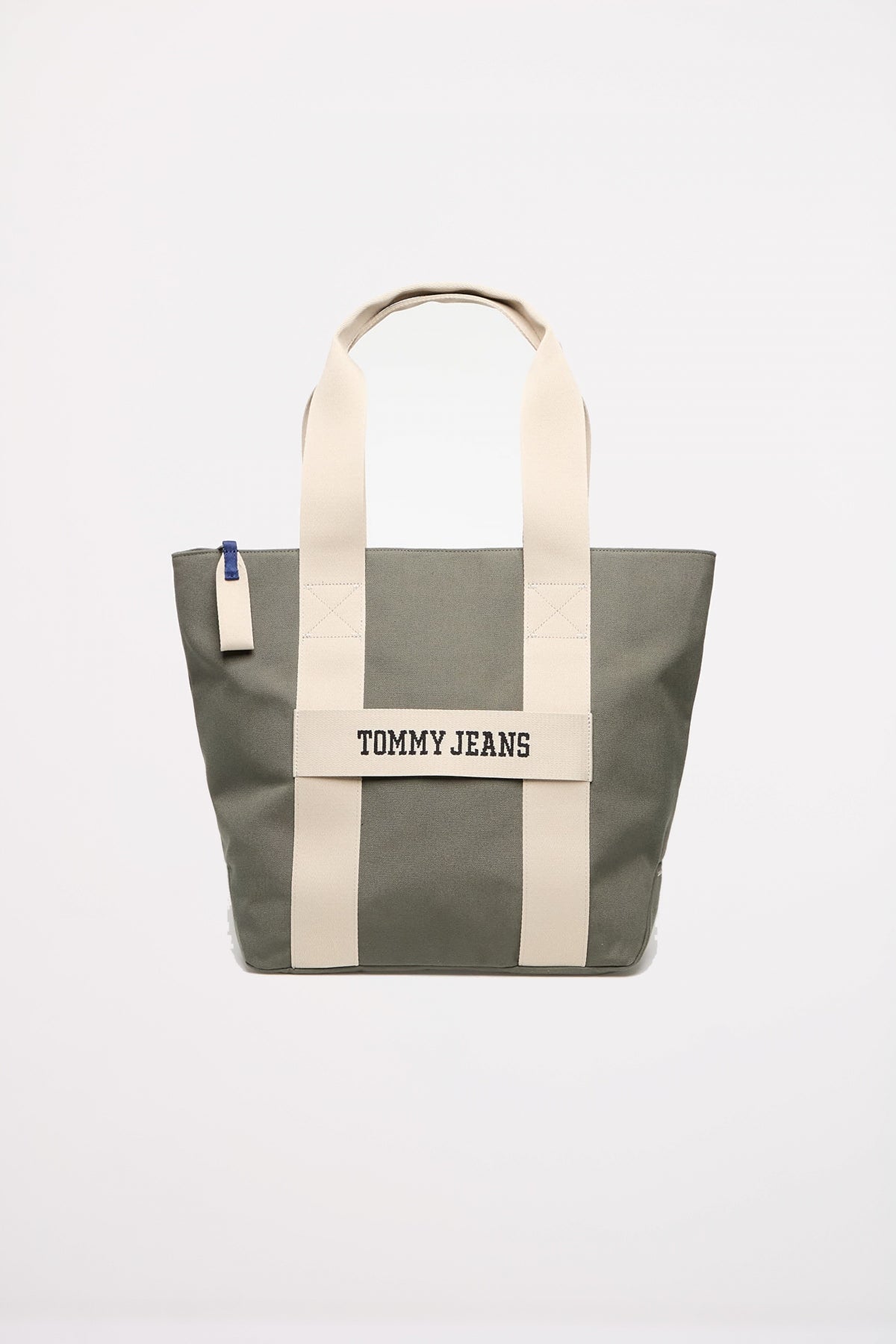 TOMMY JEANS RETRO COOL TOTE en color VERDE (1)