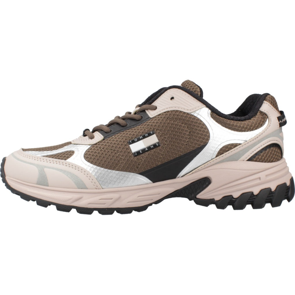 TOMMY JEANS TJW OUTDOOR RUNNER en color VERDE (2)
