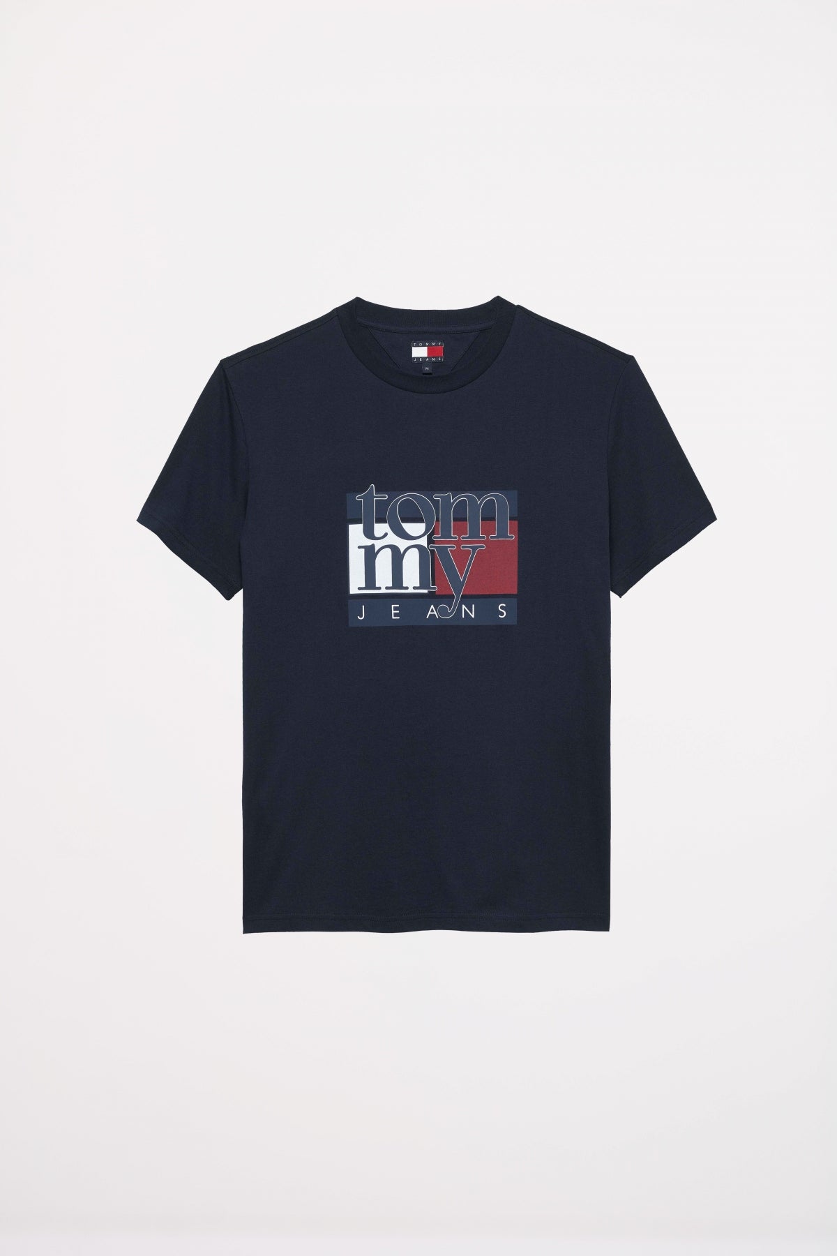 TOMMY JEANS TJM SLIM RWB FLAG TEE EX en color AZUL (2)