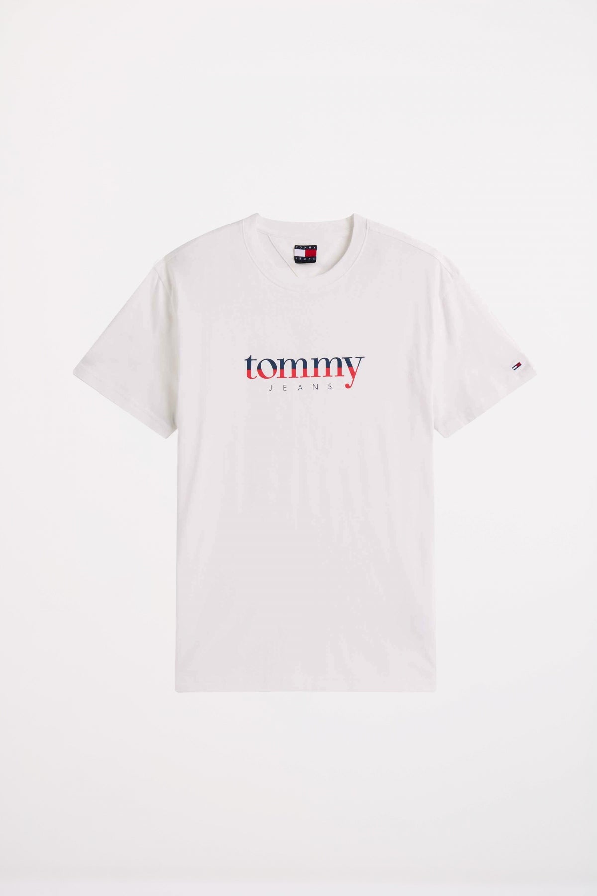 TOMMY JEANS TJM REG DNA TEE EXT en color BLANCO (2)