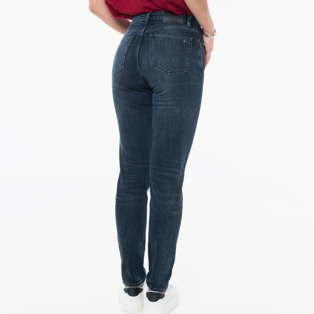 TOMMY JEANS LUCY MR SLIM DI en color AZUL (4)