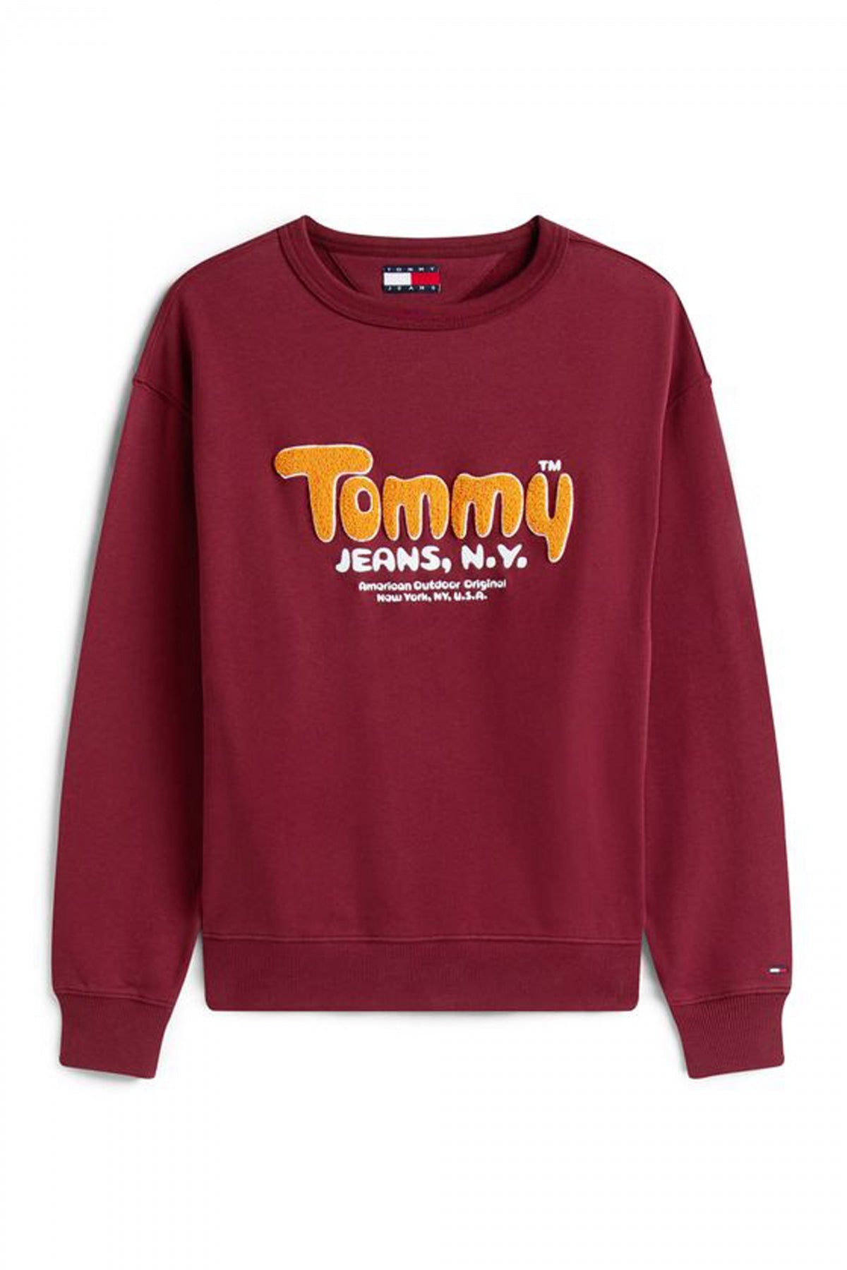 TOMMY JEANS TJM RLX BOUCLE FNT PLY C en color BURDEOS (2)