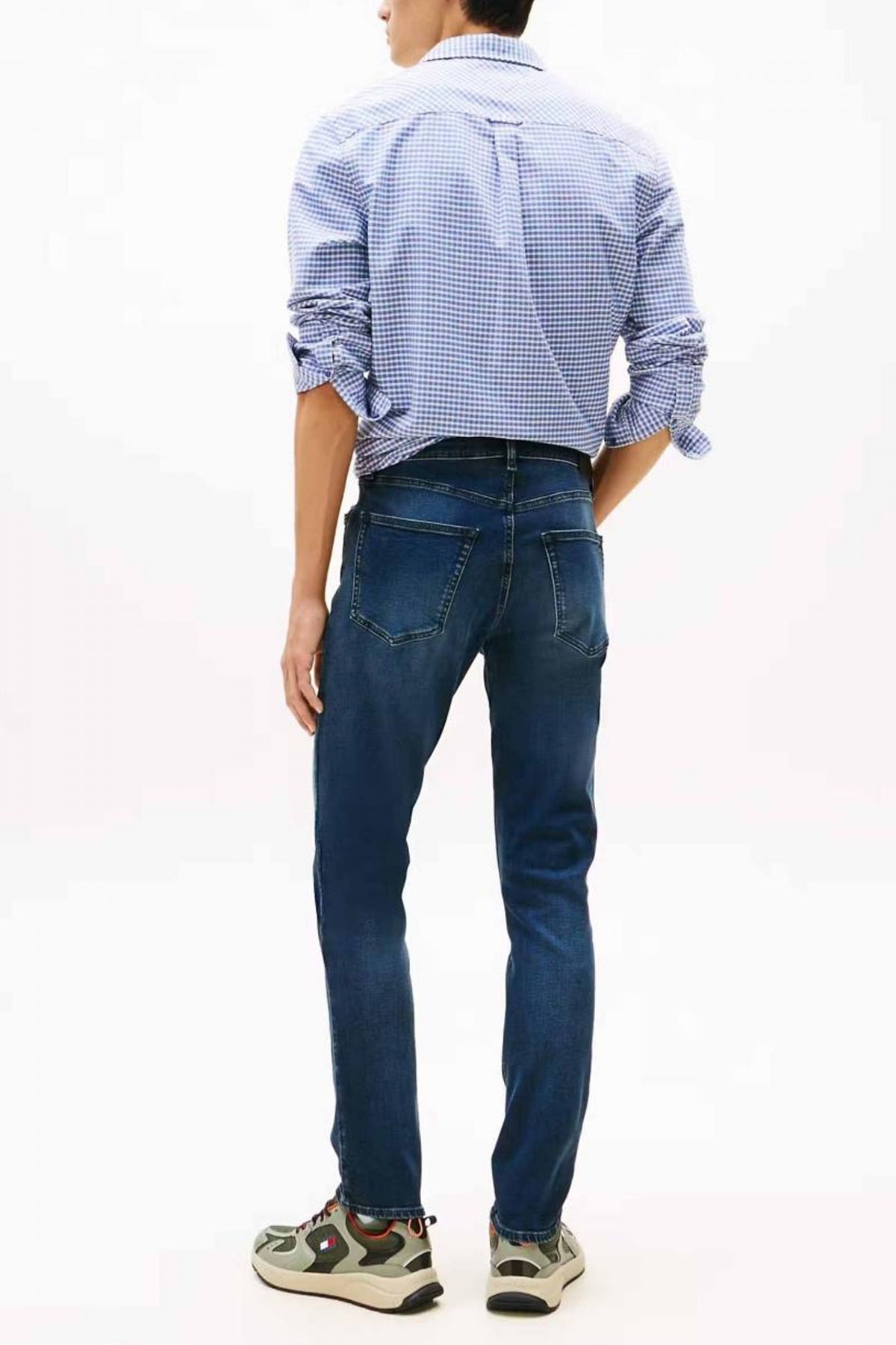 TOMMY JEANS SCANTON SLIM DI en color AZUL (3)