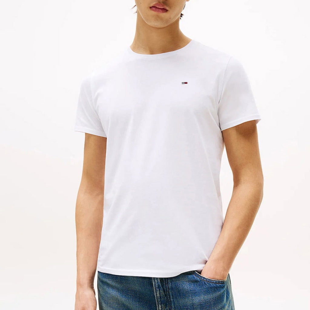 TOMMY JEANS DMDM XSLIM JERSEY en color BLANCO (6)