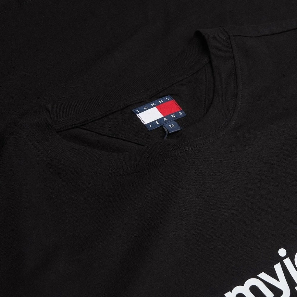 TOMMY JEANS DMDM REG ENTRY DNA en color NEGRO (5)