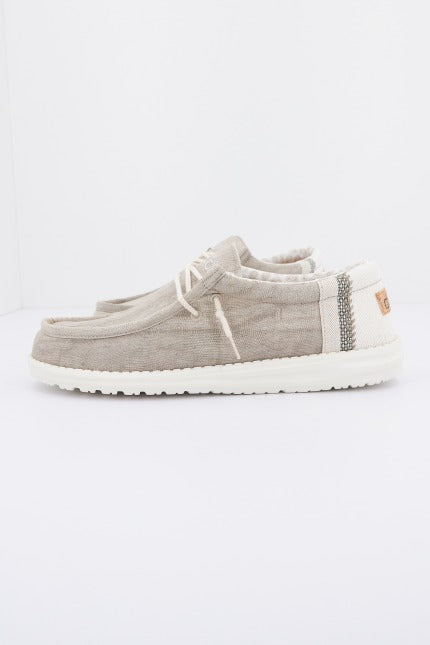 HEY DUDE WALLY LINEN en color VERDE (2)