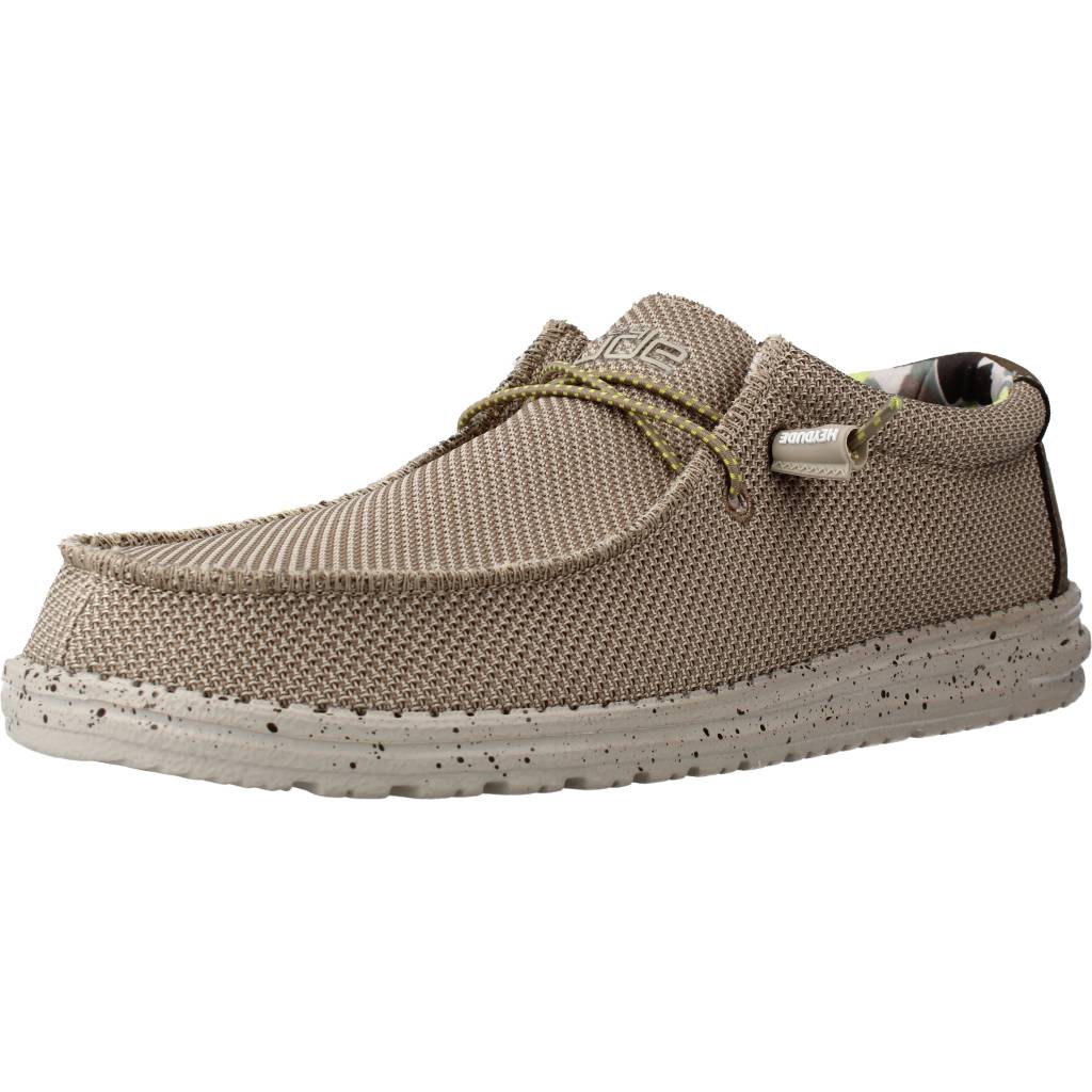 HEY DUDE WALLY SOX en color MARRON CLARO (1)