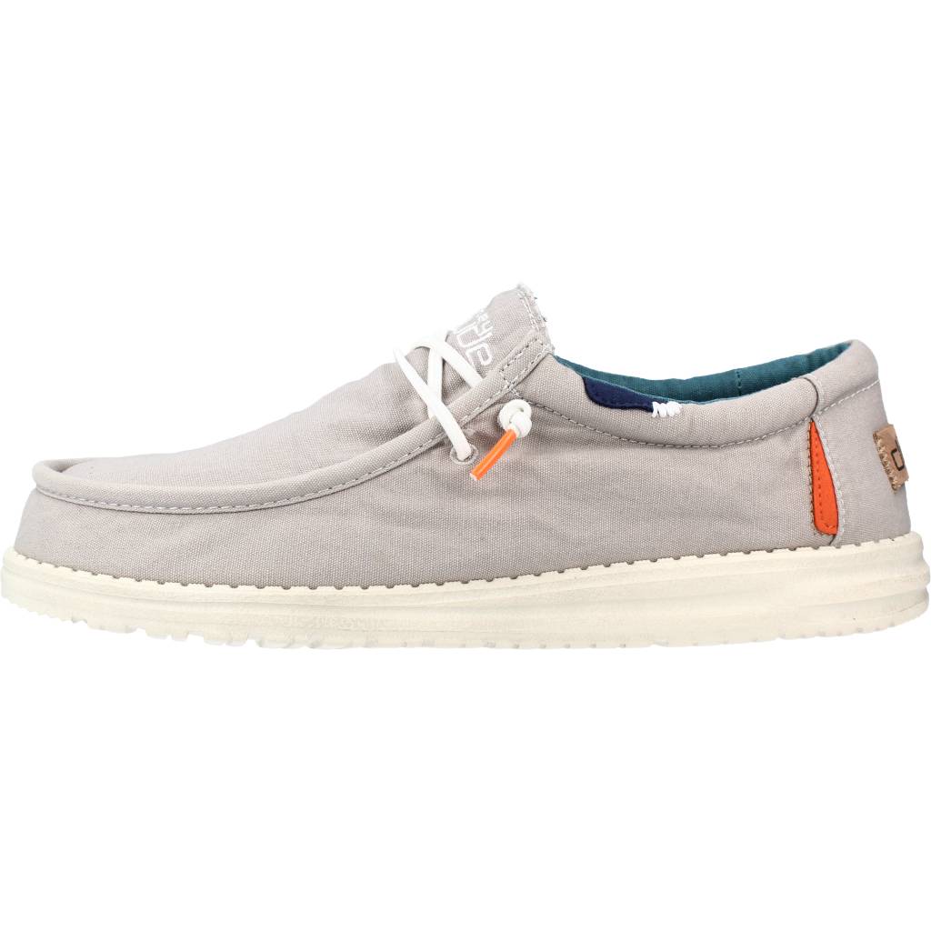 HEY DUDE WALLY WASHED en color GRIS (2)