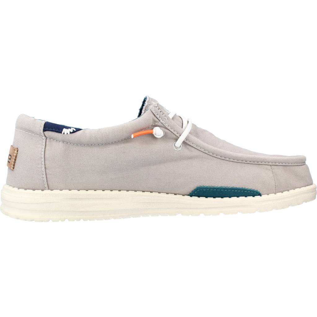 HEY DUDE WALLY WASHED en color GRIS (4)