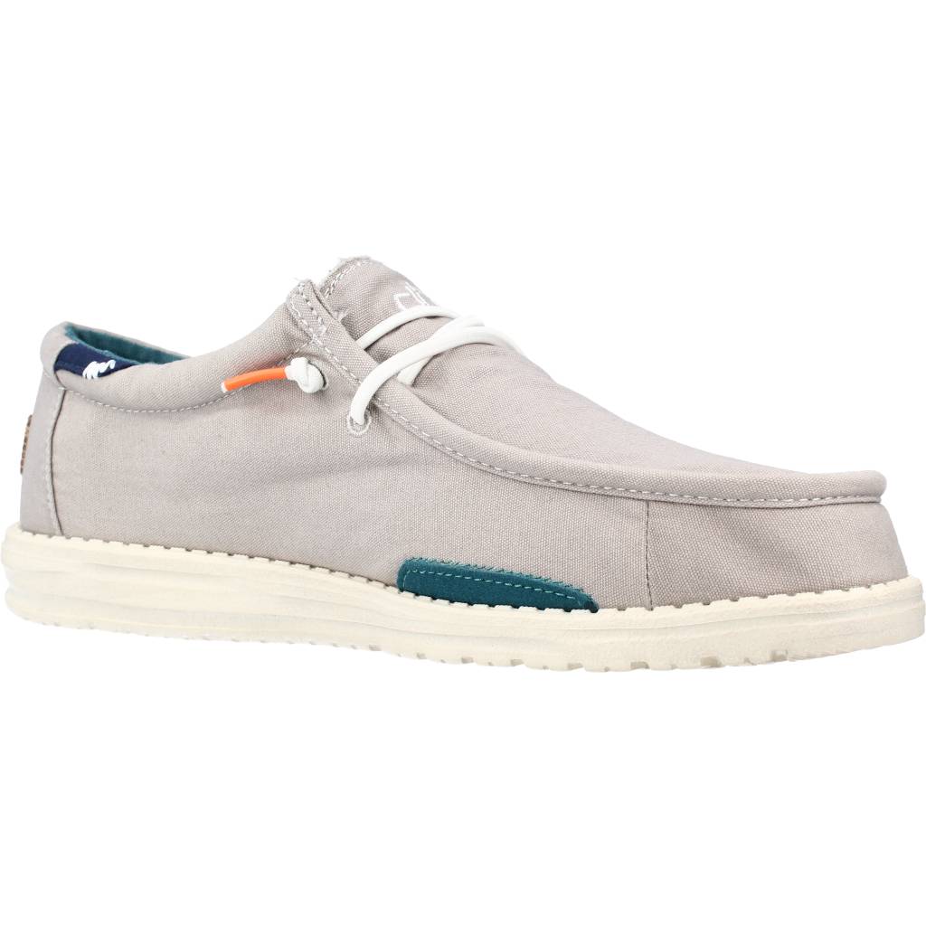 HEY DUDE WALLY WASHED en color GRIS (5)