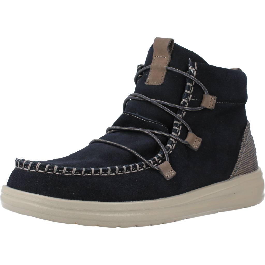 HEY DUDE ELOISE SUEDE en color AZUL (1)