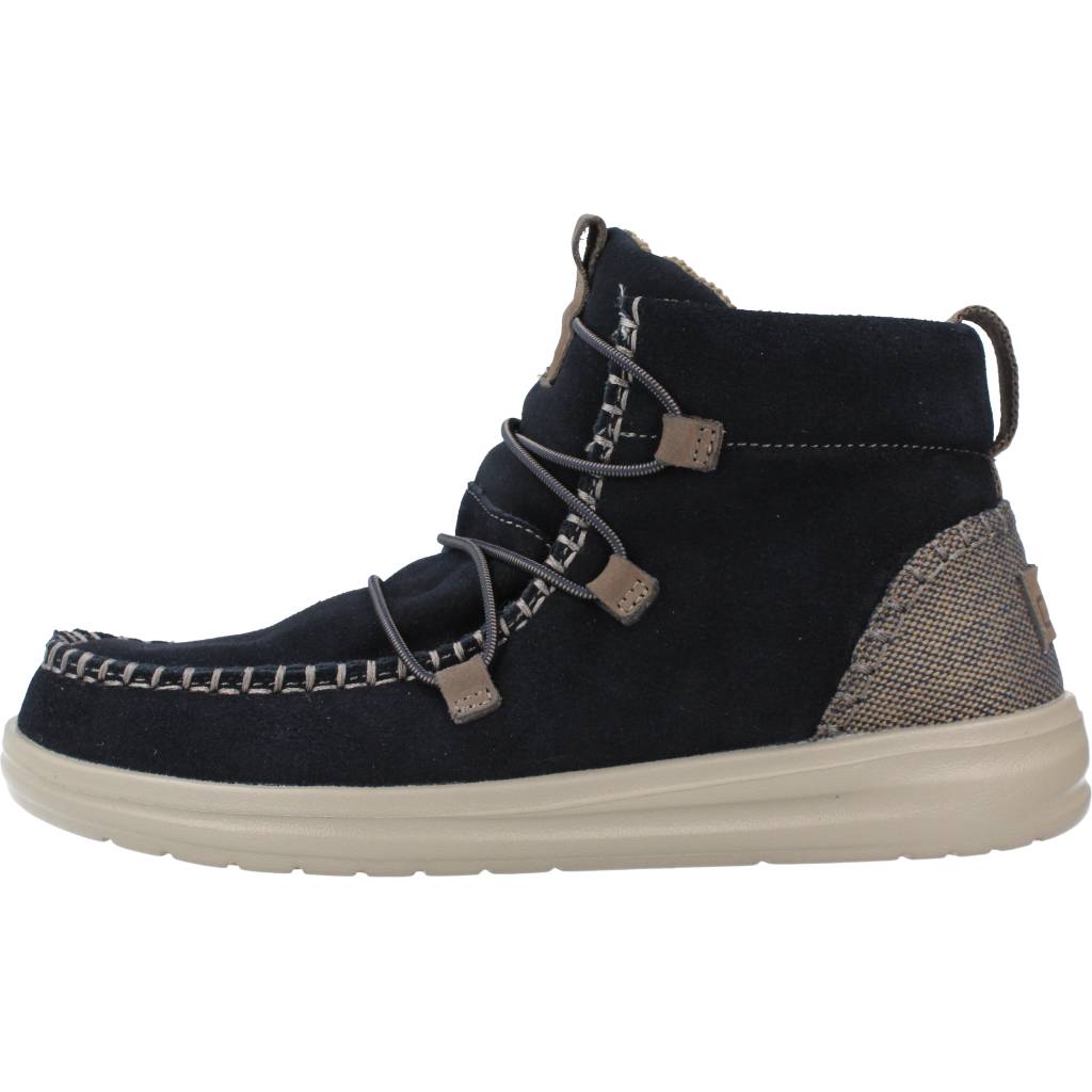 HEY DUDE ELOISE SUEDE en color AZUL (2)