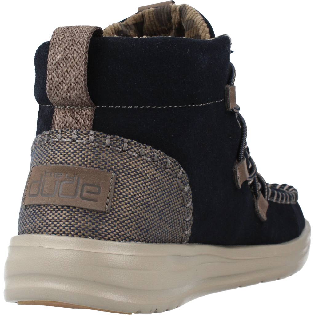HEY DUDE ELOISE SUEDE en color AZUL (3)