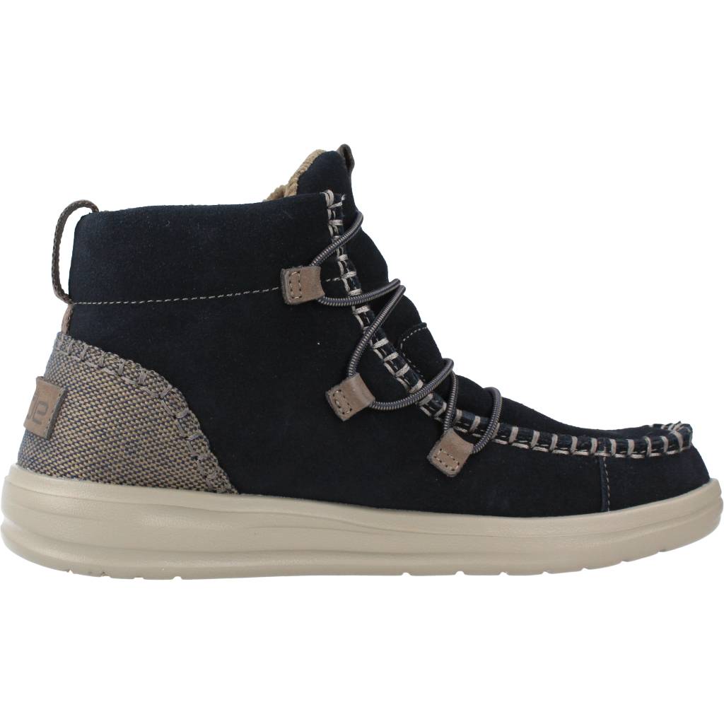 HEY DUDE ELOISE SUEDE en color AZUL (4)