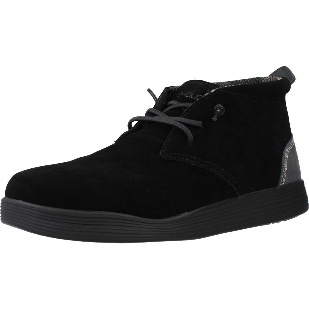 HEY DUDE SUEDE en color NEGRO (1)