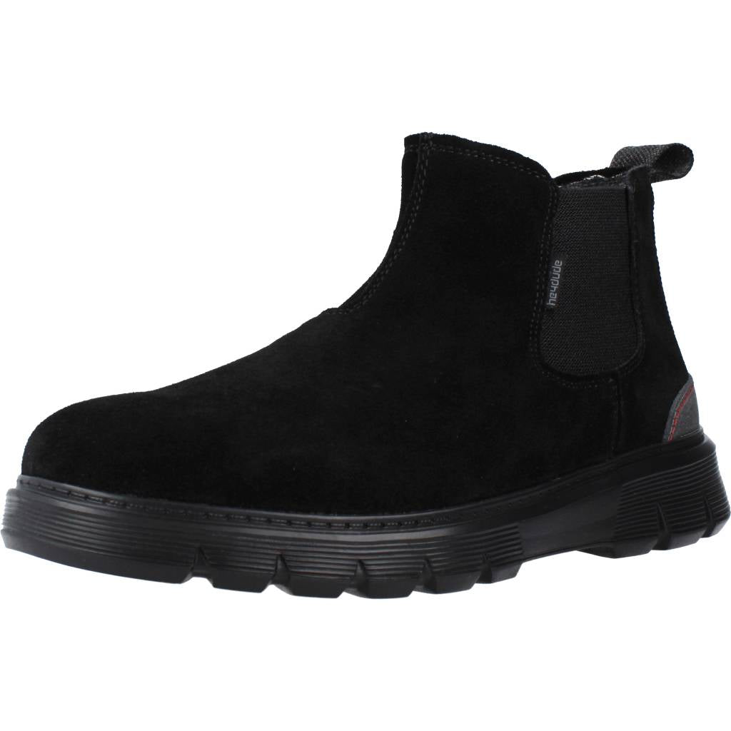 HEY DUDE SCOTT SUEDE en color NEGRO (1)
