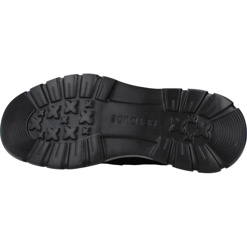 HEY DUDE SCOTT SUEDE en color NEGRO (6)