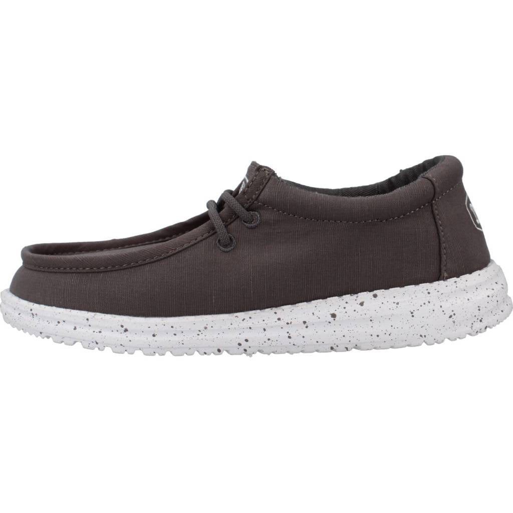 HEY DUDE WALLY YOUTH SLUB CANVAS en color GRIS (2)