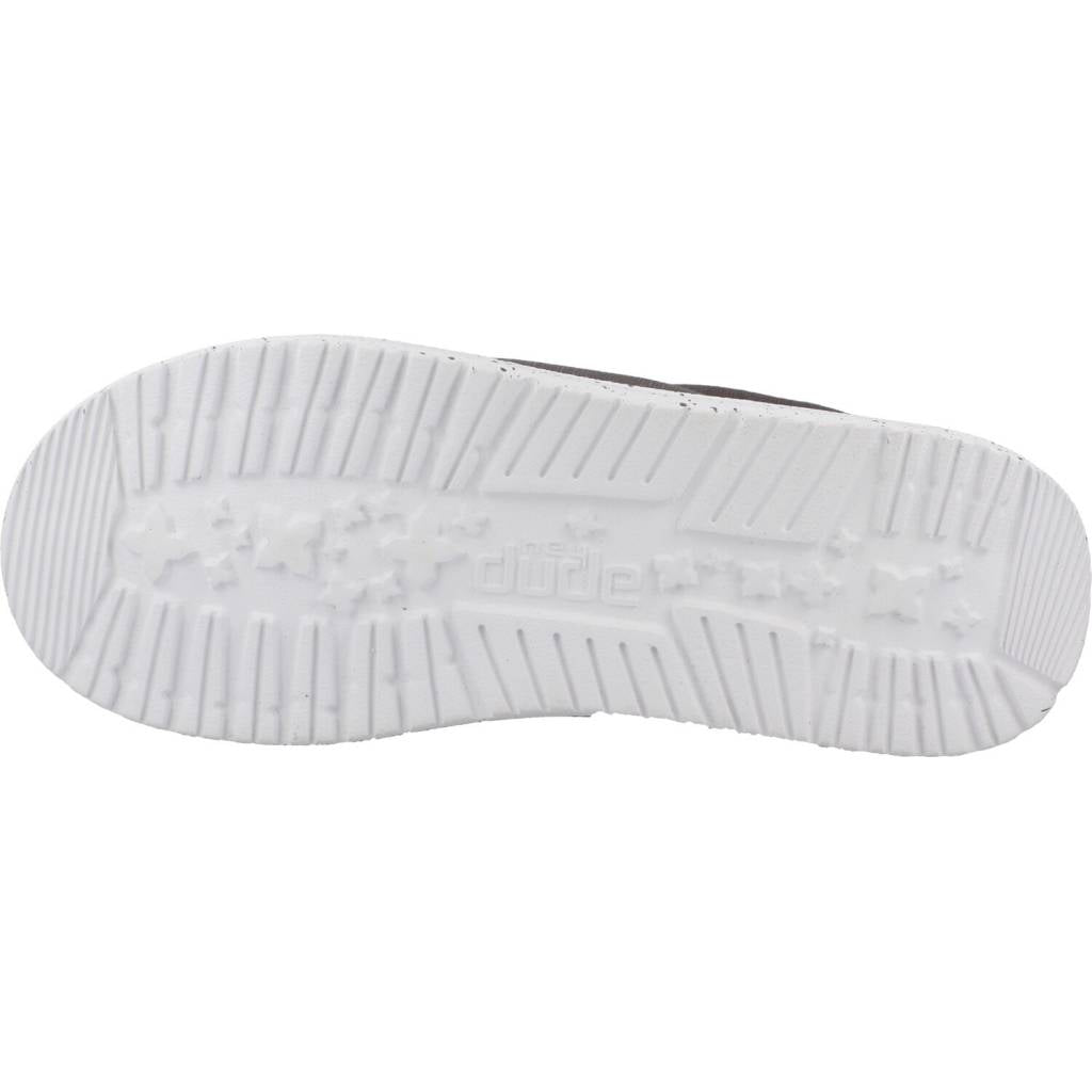 HEY DUDE WALLY YOUTH SLUB CANVAS en color GRIS (6)