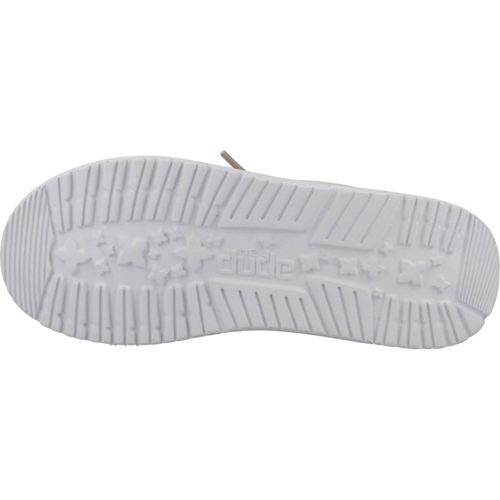 HEY DUDE WALLY YOUTH SLUB CANVAS en color NUDE (6)