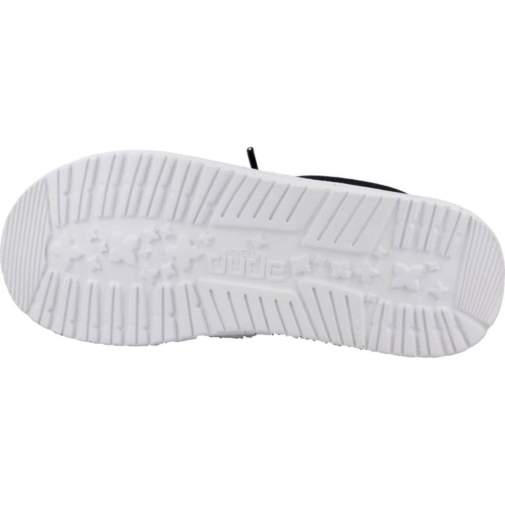 HEY DUDE WALLY YOUTH SLUB CANVAS en color AZUL (6)